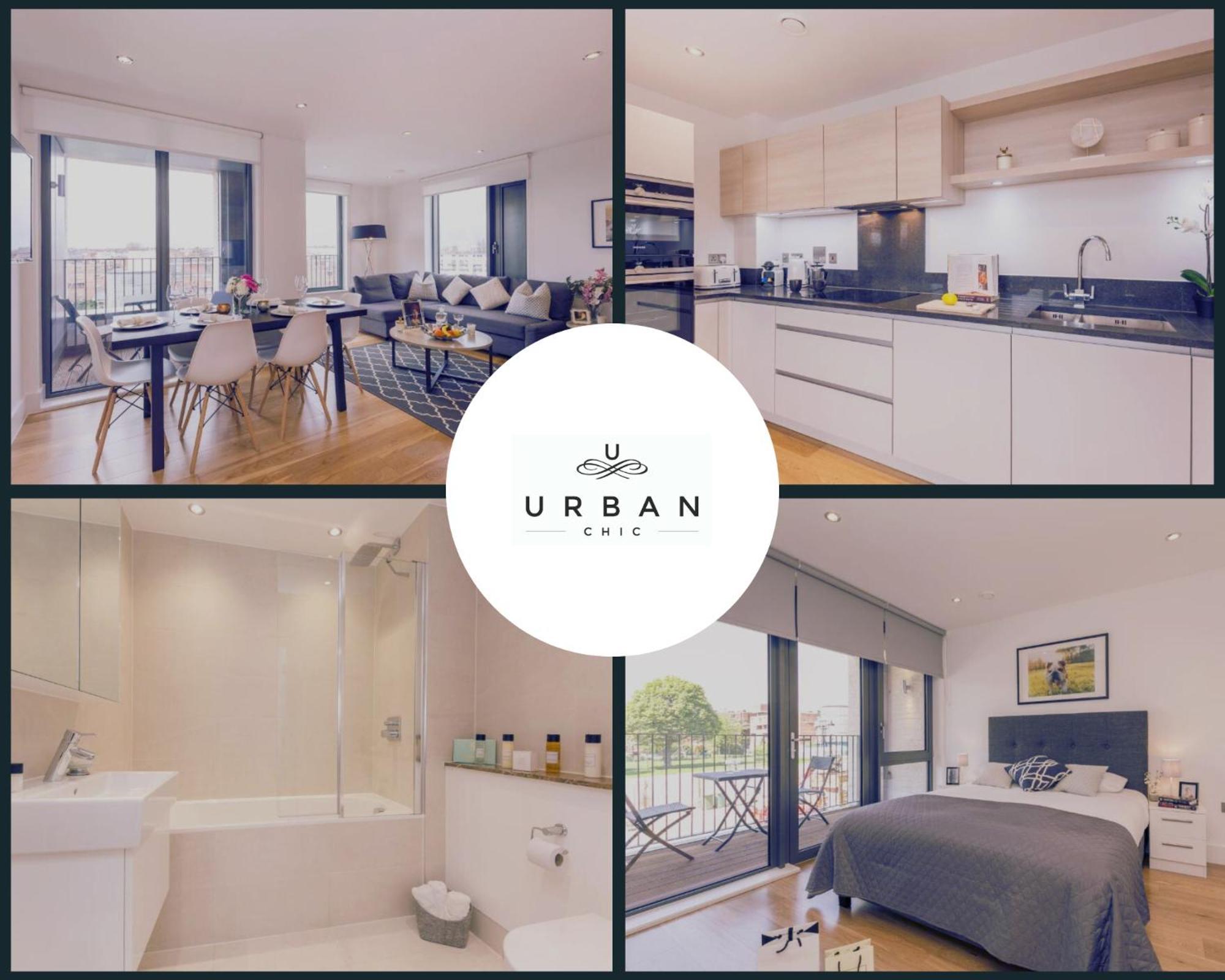 Portobello Apt With Floor-To-Ceiling Views Londra Dış mekan fotoğraf