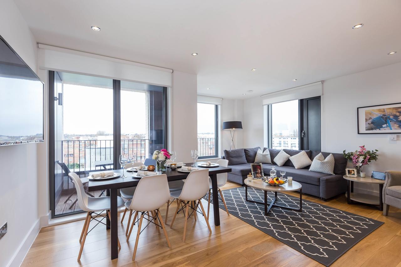 Portobello Apt With Floor-To-Ceiling Views Londra Dış mekan fotoğraf